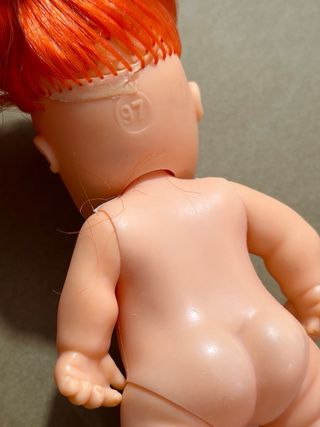 Barriguitas pelirroja años 80