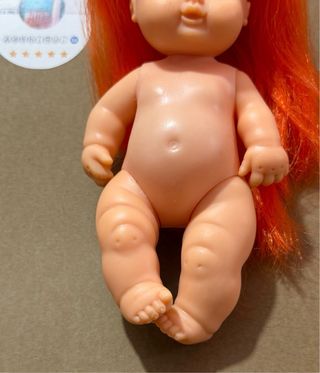 Barriguitas pelirroja años 80