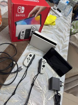 Nintendo Switch OLED Blanca