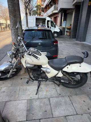 Kymco Custom 125cc Blanca Manual