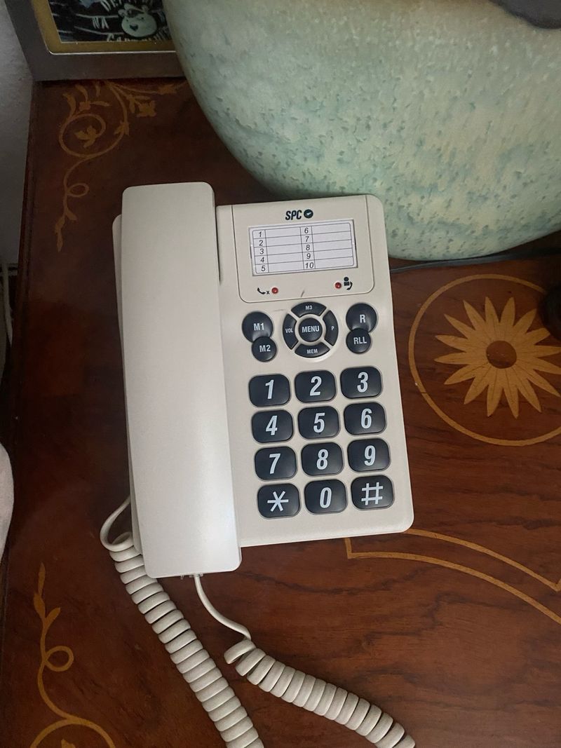 Teléfono fijo SPC teclas grandes