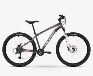 Bicicleta Rockrider ST 120 Gris Naranja 27.5