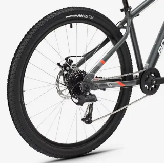 Bicicleta Rockrider ST 120 Gris Naranja 27.5