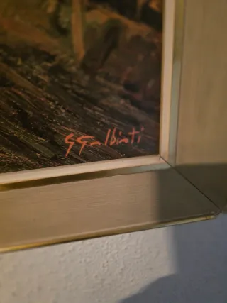 Cuadro G Galbiati Paisaje