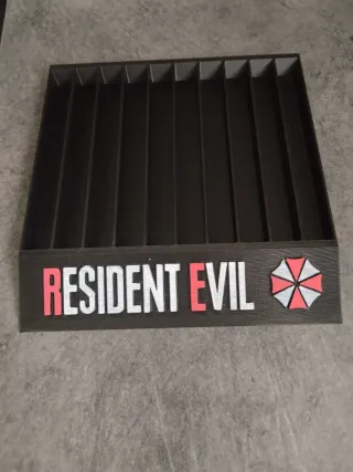 Estantería para videojuegos play station.