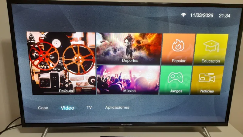 Smart TV Thomson 40 Negro afbeelding 7
