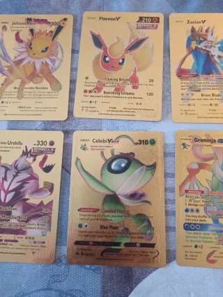 Cartas Pokémon Oro