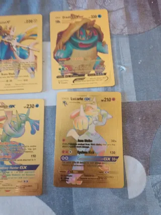 Cartas Pokémon Oro