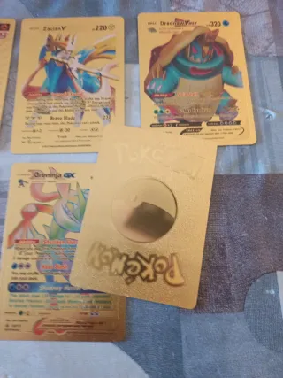 Cartas Pokémon Oro