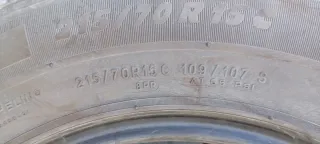 Michelin 215/70 R15C 109/107S Carga