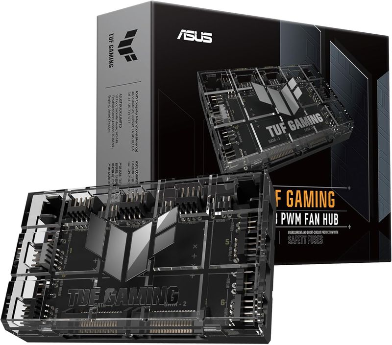 ASUS TUF Gaming Hub PWM ARGB 6 ventiladores