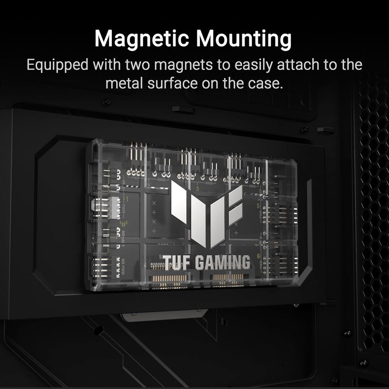 ASUS TUF Gaming Hub PWM ARGB 6 ventiladores afbeelding 2