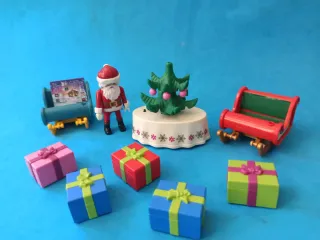 Playmobil Navidad: Papá Noel y Árbol