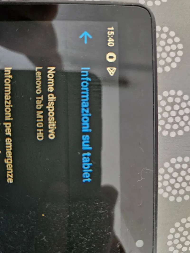 Tablet Lenovo Nero afbeelding 3