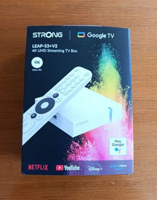 Strong Leap S3+V2 Google TV 4K Nuevo. Android 14