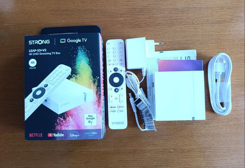 Strong Leap S3+V2 Google TV 4K Nuevo. Android 14 afbeelding 2