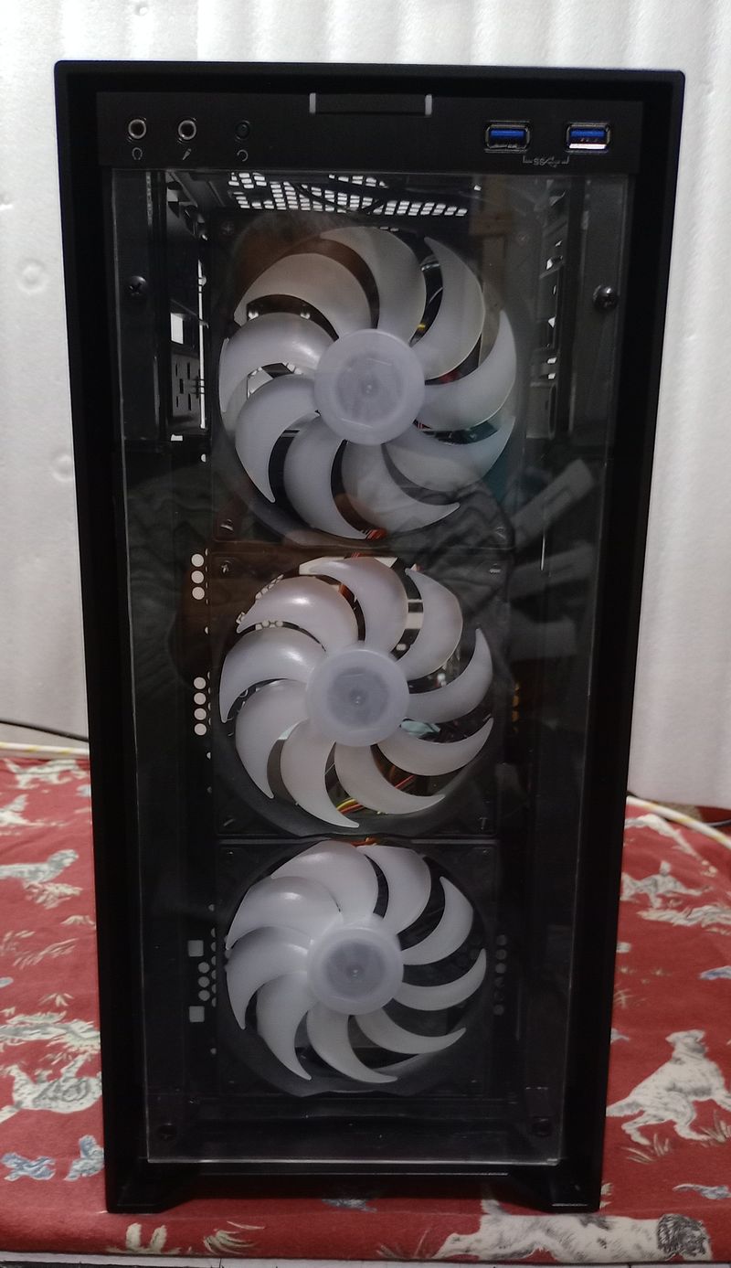 Torre PC i3 9100F Negra