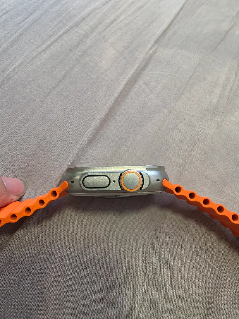 Apple Watch Ultra 1 Naranja/Plata afbeelding 3