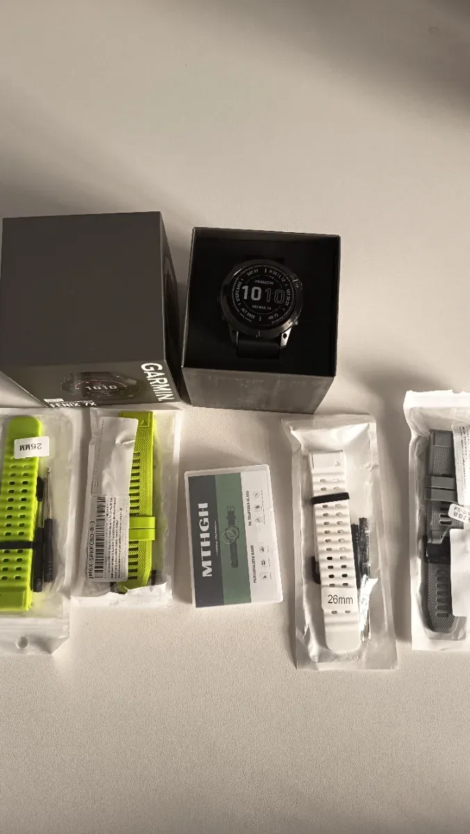 Garmin Fenix 7X Solar Negro