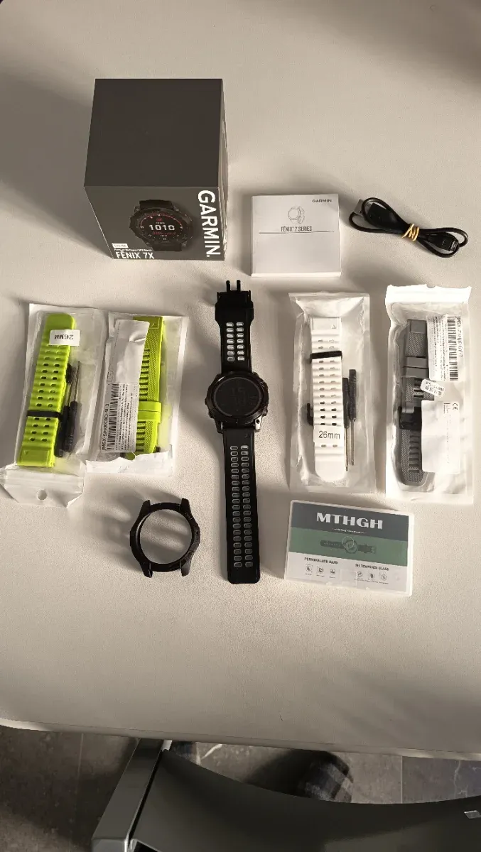 Garmin Fenix 7X Solar Negro afbeelding 2