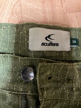 Pantalones Scuffers Verde Oliva
