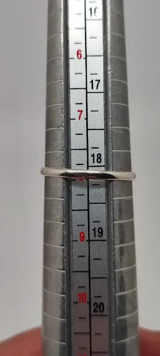 Anillo de Plata y Granate.