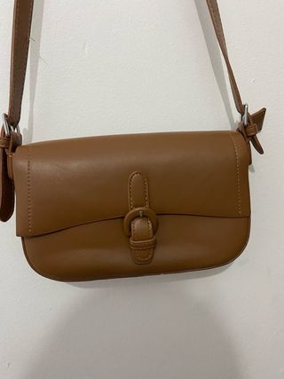 Bolso bandolera marrón