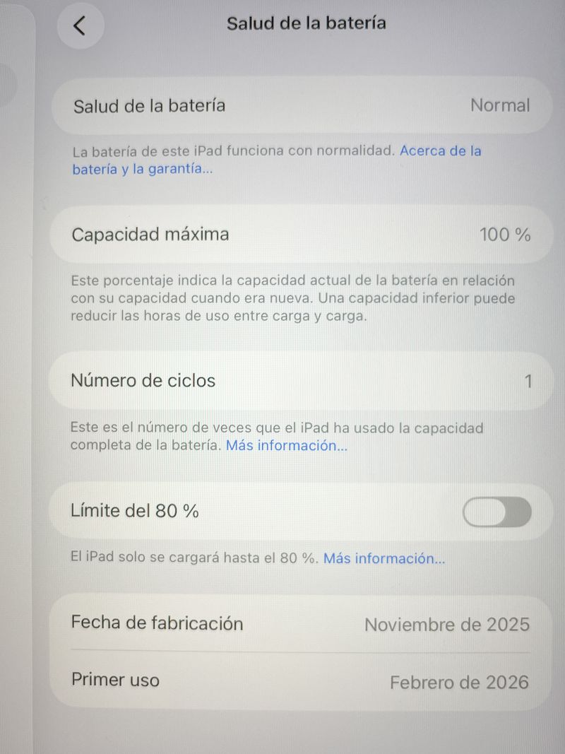 iPad 2025 256GB Plata WiFi+Celular afbeelding 5