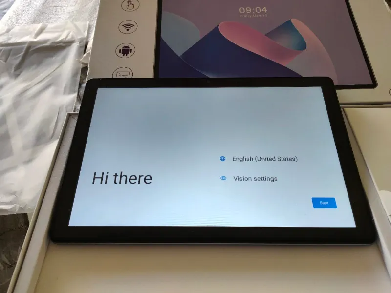 Tablet crelander  android 15 ram12gb rom128gb afbeelding 3