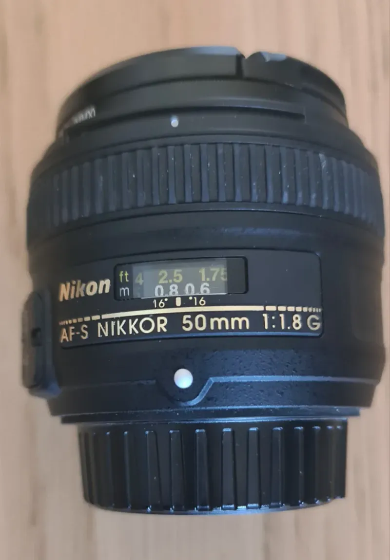 Objetivo Nikkor 50mm f/1.8G afbeelding 2