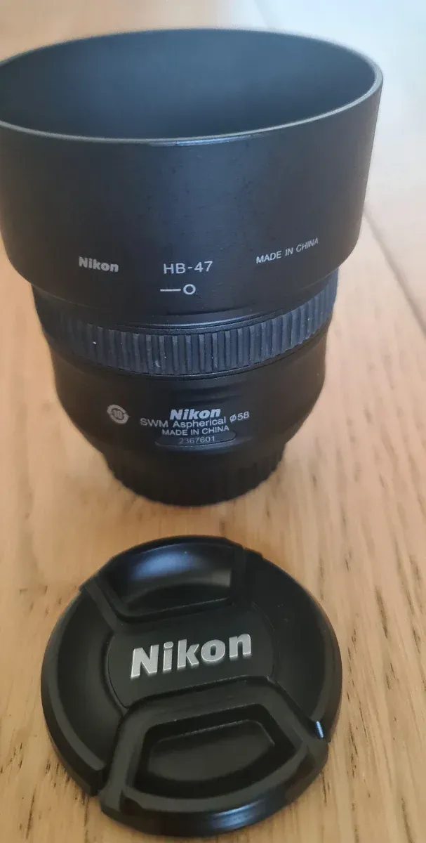 Objetivo Nikkor 50mm f/1.8G afbeelding 3