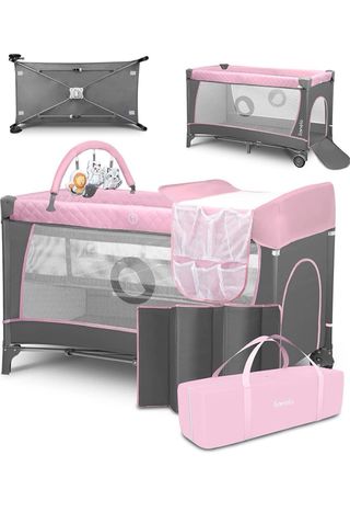 Cuna de viaje Lionelo Flower