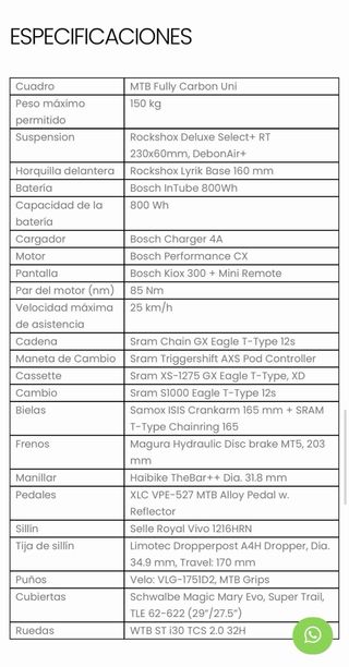 Haibike Allmountain CF9 Bosch CX5, 120Nm, talla M