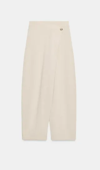 Conjunto Zara viral beige