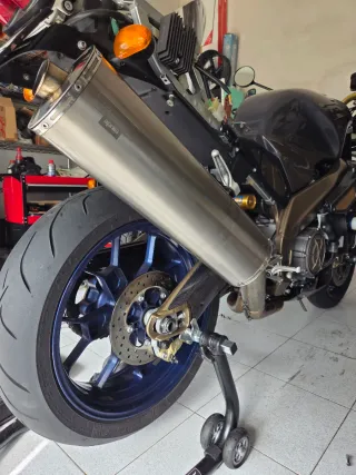 Terminale titanium Racing Aprilia RSV Tuono gen1
