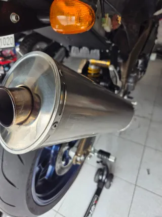 Terminale titanium Racing Aprilia RSV Tuono gen1