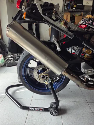 Terminale titanium Racing Aprilia RSV Tuono gen1
