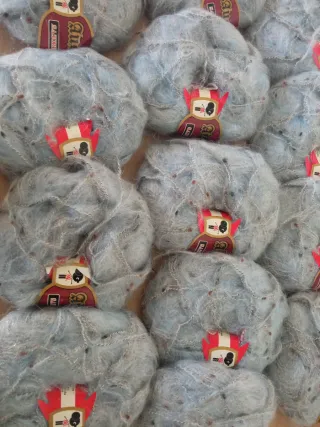 13 ovillos Torredemer Austria gris claro