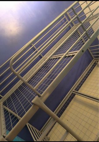 Cama Litera Metálica Plata Ikea