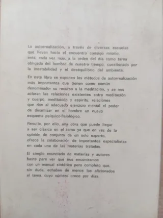 Dos libros sobre la Autorrealización.