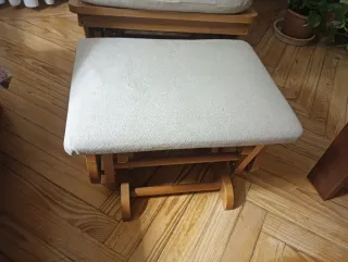 Mecedora Lactancia con Reposapiés