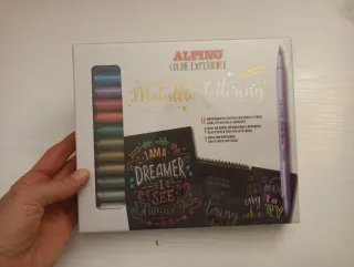 Rotuladores Alpino Metallic Lettering