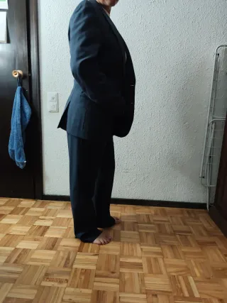 Traje Cortefiel Azul Talla S