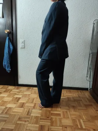 Traje Cortefiel Azul Talla S