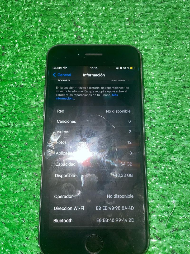 iPhone 8 Negro 64GB