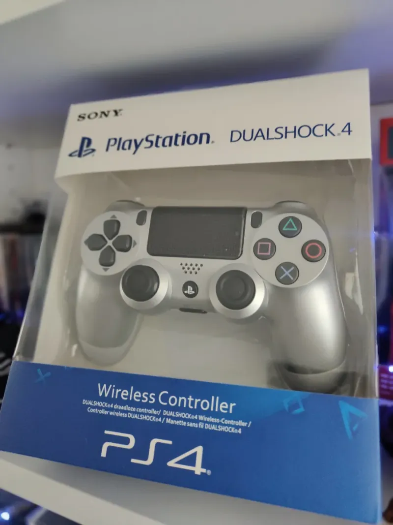 Dualshock 4 PS4 Plateado afbeelding 3