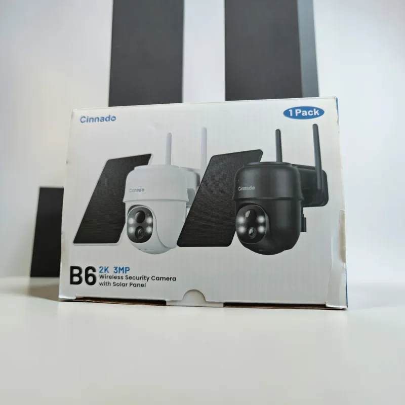 cámara de seguridad solar Cinnado B6 2K.