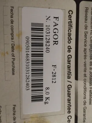 Puerta Lavadora  y bisagra.como nueva