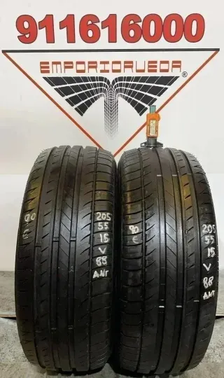 -205 55 15 V MICHELIN RUEDA AL 90% VIDA UTIL