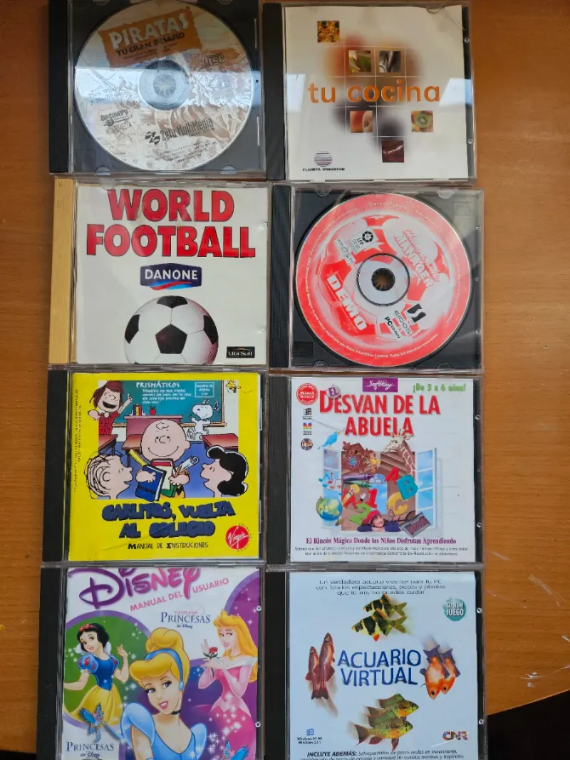 Lote Juegos PC Retro Vintage